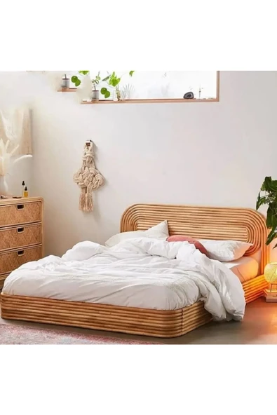 ReMa-design Ahşap Worm Karyola - Resim 2