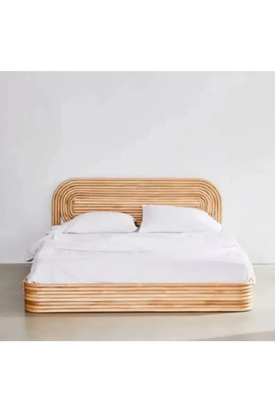 ReMa-design Ahşap Worm Karyola - Resim 4