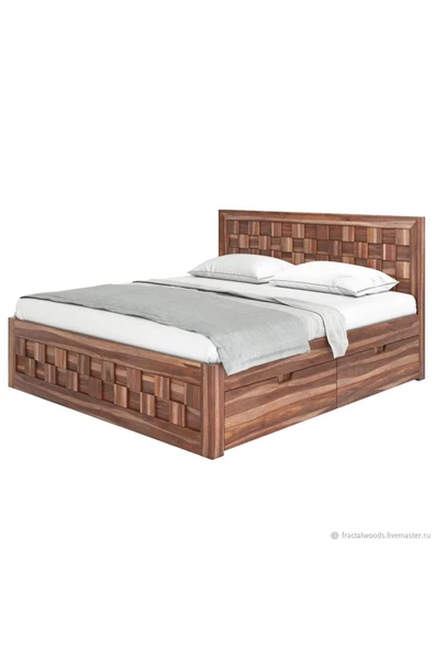 ReMa-design Ahşap Ponka Karyola - Resim 2