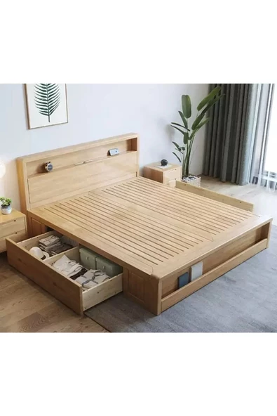 ReMa-design Ahşap Karen Karyola - Resim 2