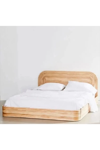 ReMa-design Ahşap Worm Karyola - Resim 3