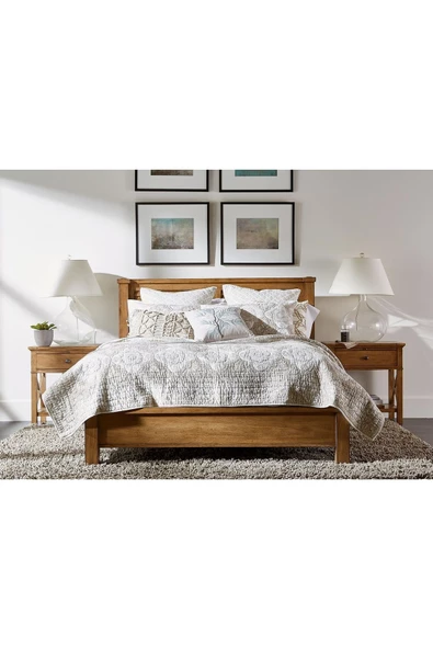 ReMa-design Ahşap Tate Karyola - Resim 2