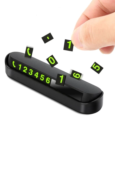 Teknotik Chevrolet Cruze uyumlu Parkmatik Numaratör Cam Önü Aç Kapa Telefon Numarası Tf110 - Resim 2