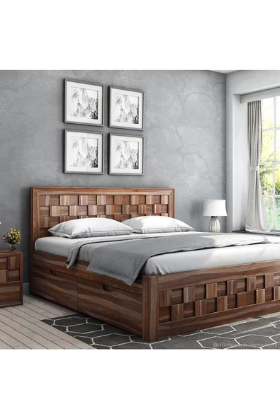 ReMa-design Ahşap Ponka Karyola