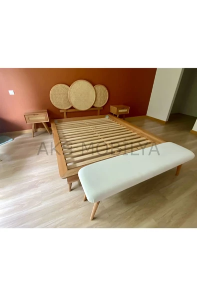 ReMa-design Ahşap Karot Karyola - Resim 2