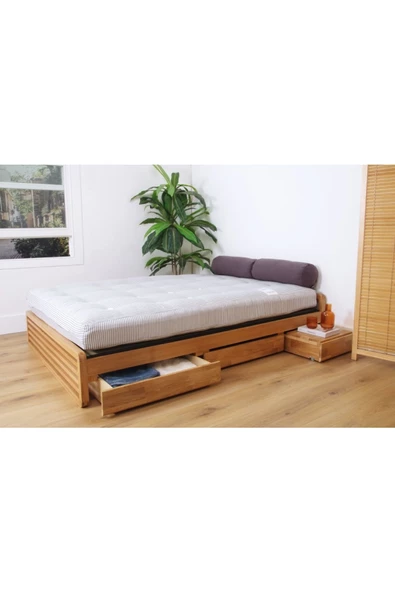 ReMa-design Ahşap Dune Karyola - 2