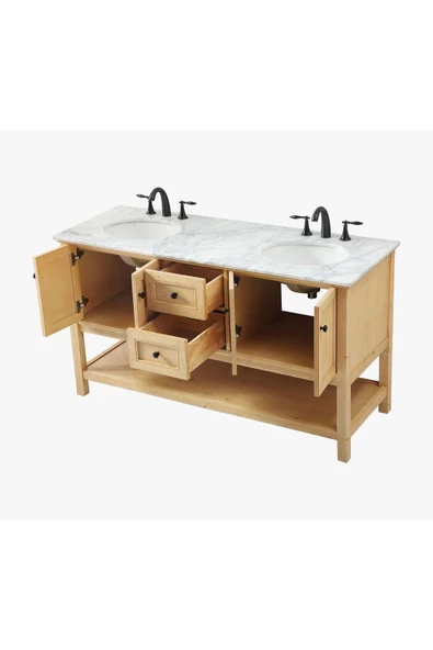 ReMa-design Ahşap Tutku Banyo Dolabı - 3
