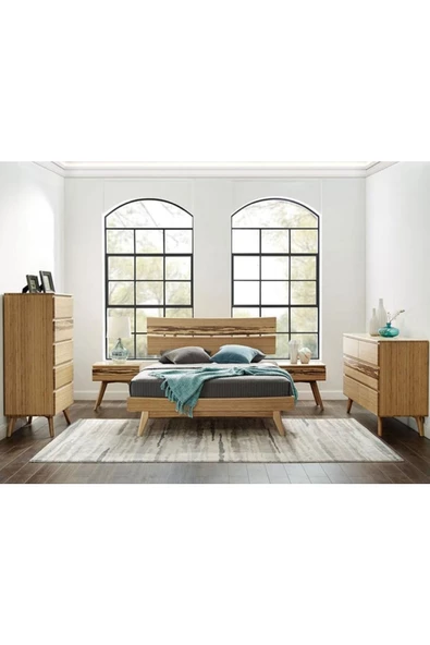 ReMa-design Ahşap Melodika Karyola - Resim 4