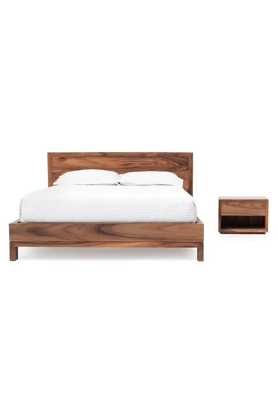 ReMa-design Ahşap Kuka Karyola - Resim 6