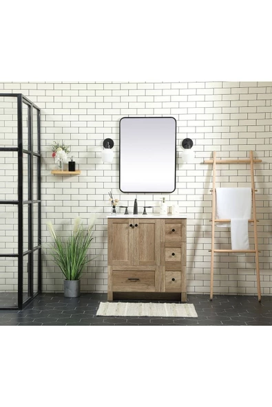 ReMa-design Ahşap Jazz Banyo Dolabı