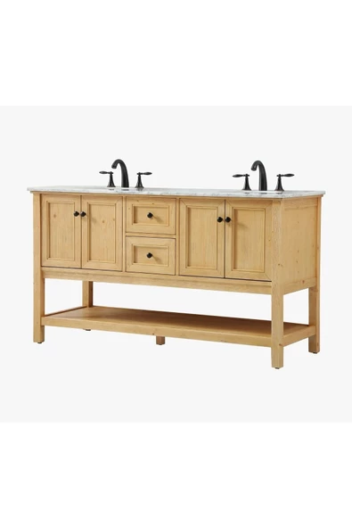 ReMa-design Ahşap Tutku Banyo Dolabı - 4