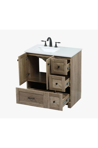 ReMa-design Ahşap Jazz Banyo Dolabı - 4