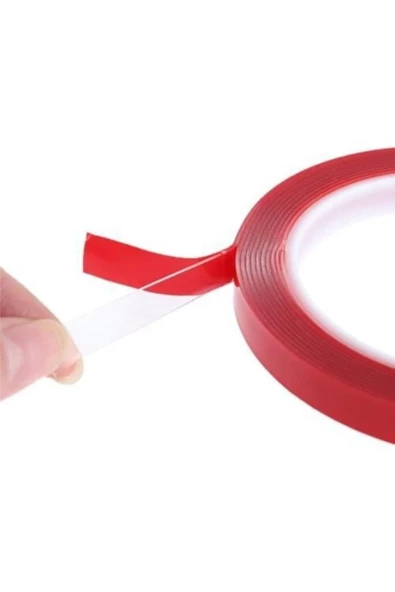Teknotik Akrilik Şeffaf Slikonlu Süper Güçlü Çift Taraflı Bant 15 mm x 5 m - 3