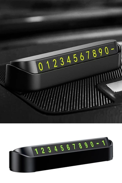 Teknotik Proton 416 uyumlu Parkmatik Numaratör Cam Önü Aç Kapa Telefon Numarası Tf857 - Resim 3