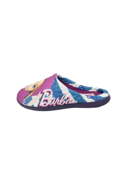 Gezer Barbie 14533 Temal Kumaş Kız Çocuk Halı Terlik 30-35 - 2
