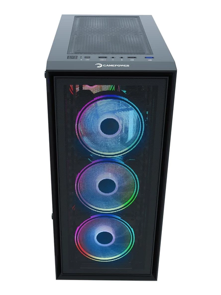 Gamepower Manta ARGB 4 Fanlı 500 W Micro ATX Oyuncu Kasası - 3
