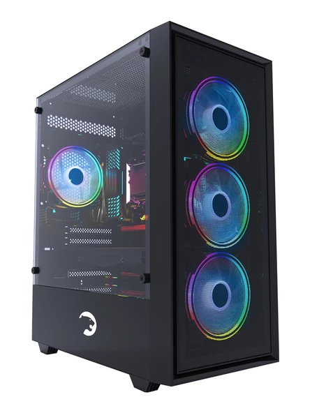 Gamepower Manta ARGB 4 Fanlı 500 W Micro ATX Oyuncu Kasası