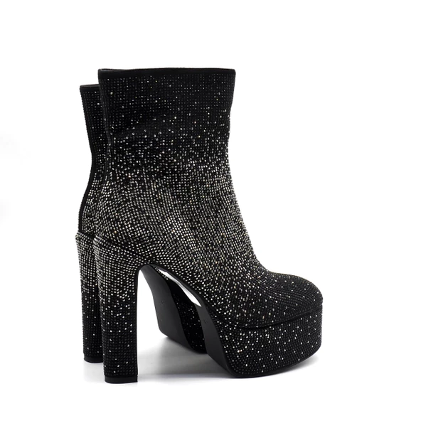 GUJA  24K106 KADIN TAŞLI PLATFORM TABANLI BOT - Resim 5