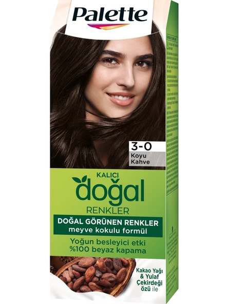 Palette Doğal Renkler 3-0 Koyu Kahve - 2