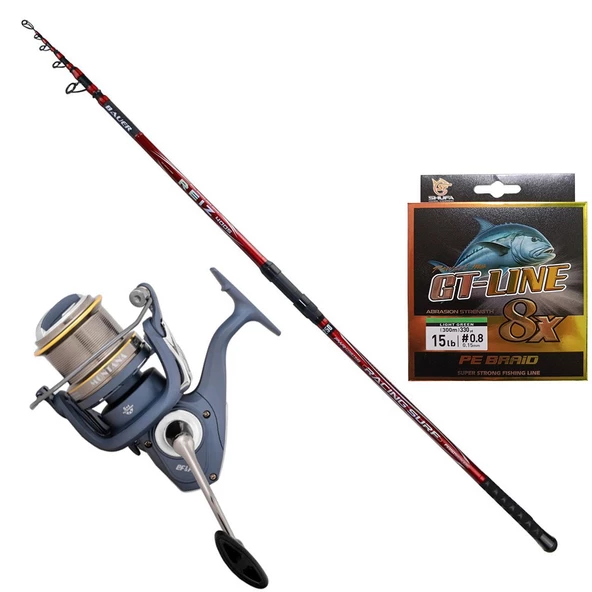 Bauer Reiz 420cm Effe Montana 9000 Surf Olta Takımı - 2
