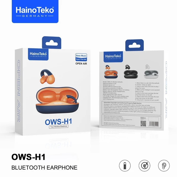 HAINO TEKO OWS-H1 BLUETOOTHT KULAKLIK