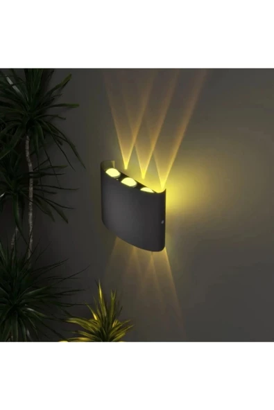 hü ma tasarım ve aksesuarGünışığı Hüzmeli Led Aplik 220 v Haiti Su Geçirmez 10w 3200k İç Dış Mekan Aydınlatma - 2