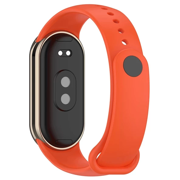 Xiaomi Mi Band 9 Serisi Klasik Kordon Silikon Strap Kayış - Resim 2