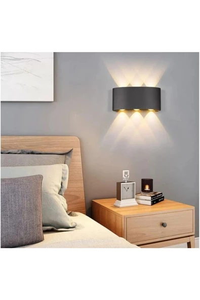 hü ma tasarım ve aksesuarGünışığı Hüzmeli Haiti Led Aplik 220 v Su Geçirmez 10w 3200k İç Dış Mekan Aydınlatma