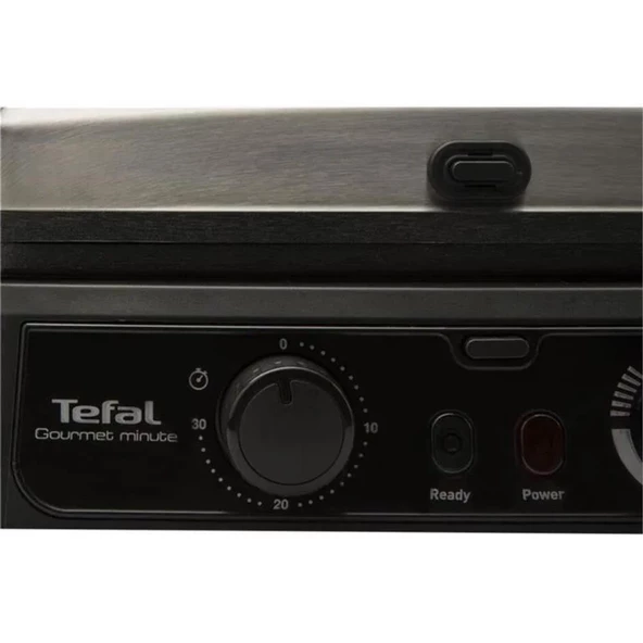 Tefal Gourmet Minute Inox Dayanıklı Paslanmaz Çelik Elektrikli Izgara ve Tost Makinesi - 8