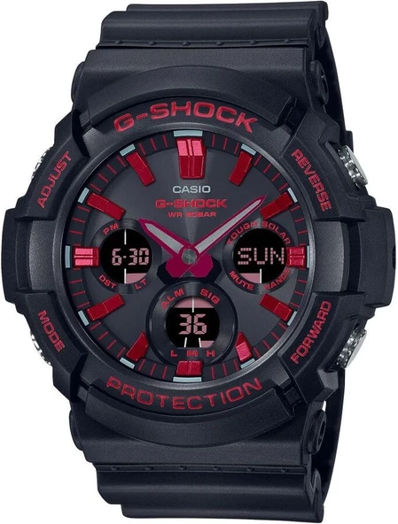 Casio GAS-100BNR-1ADR Erkek Kol Saati