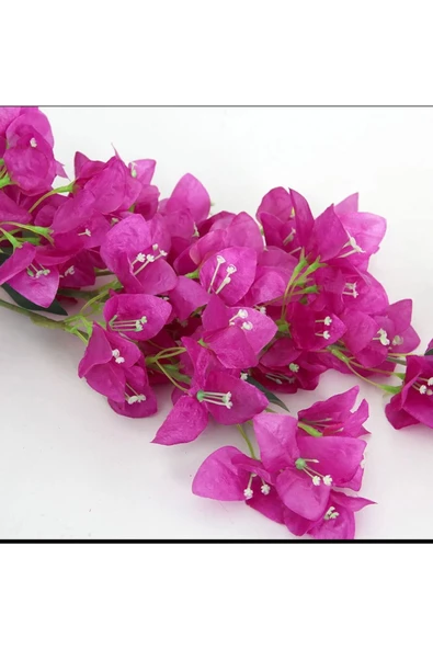 tml temalife Dekoratif A Kalite Yapay Çiçek Begonvil Çiçeği Uzun Dallı Sarkan Çiçek 100cm - 5