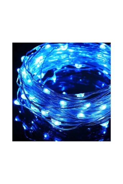 TEMALİFE 10 Metre Peri Led Yüksek Kaliteli 3 Fonksiyonlu Animasyonlu Led Işık DEKORATİF SÜSLEME - 3