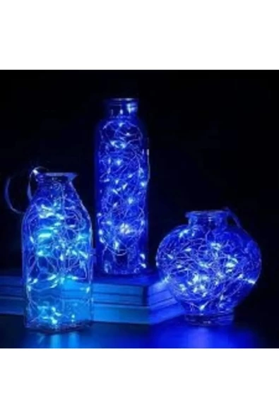 TEMALİFE 10 Metre Peri Led Yüksek Kaliteli 3 Fonksiyonlu Animasyonlu Led Işık DEKORATİF SÜSLEME - 2