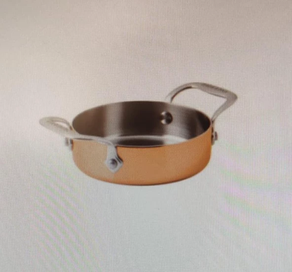 PADERNO MİNİ BAKIR TAVA 12 CM 3 CM