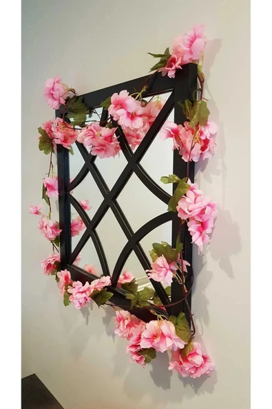 TEMALİFE Yapay Japon Bahar Dalı Sarmaşık 220 Cm Sarkan Çiçek Demet DOLANABİLEN ÇİCEKLİ SARMAŞIK - 3