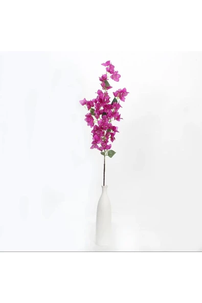 tml temalife Dekoratif A Kalite Yapay Çiçek Begonvil Çiçeği Uzun Dallı Sarkan Çiçek 100cm - 2