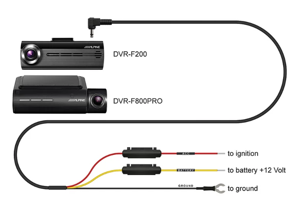ALPİNE DVR-F800 PRO FULL HD Wİ-Fİ DVR KAYIT KAMERA - 7