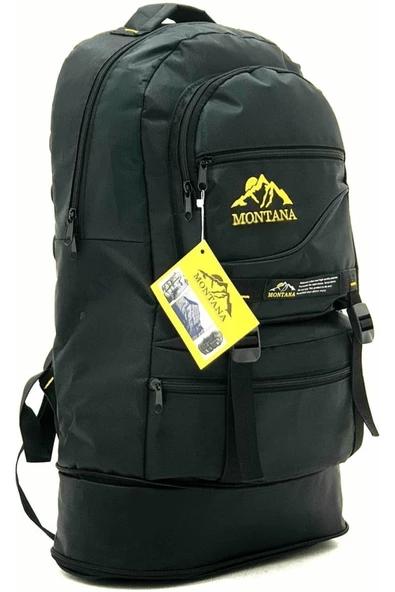 MONTANA MOUNTAINER Körüklü Dağcı Sırt Çantası 65 litre Kapasiteli Kamp Çantası