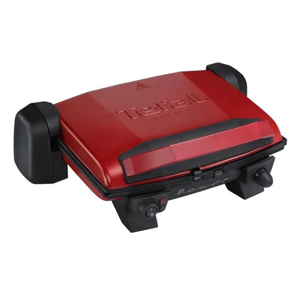 Tefal Toast Expert Dayanıklı Ayarlanabilir Elektrikli Izgara ve Tost Makinesi Kırmızı Renk