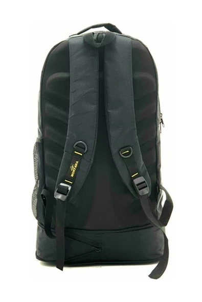MONTANA MOUNTAINER Körüklü Dağcı Sırt Çantası 65 Litre Kapasiteli-kamp Çantası Renk Siyah (POPLARİS) - 3