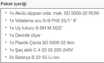 NURON SD 5000-22 AKÜLÜ ALÇIPAN VİDALAMA MAKİNESİ ( YENİ SERİ ) - 3