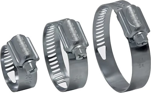 Metal Hortum Kelepçe, Vidalı 10 Adet 8X13 mm - 2