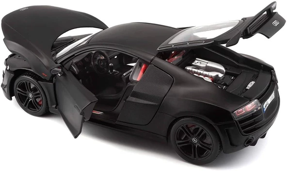 Maisto Audi R8 Siyah 1:24 Model Araba - 2