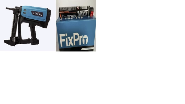 FIXPRO ÇİVİ ÇAKMA TABANCASI VE 1 ADET FİXPRO STANDART BETON ÇİVİSİ 27 MM 1.000 ADET ( GAZ DAHİL )