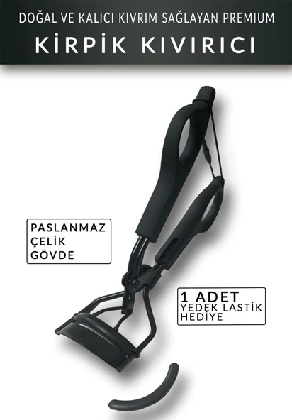 Kirpik Kıvırıcı Eyelash Curler Premium - 2