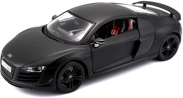 Maisto Audi R8 Siyah 1:24 Model Araba