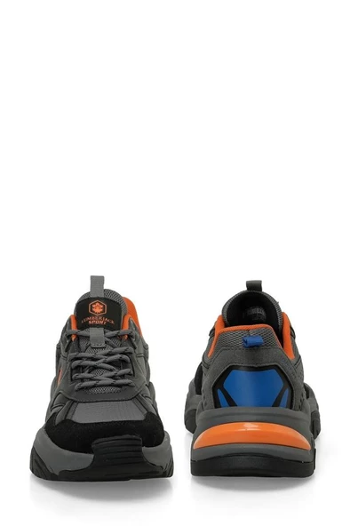 Lumberjack JOAO 4PR 101782666 Erkek Spor Ayakkabı K.Gri Turuncu 40-45 - 5