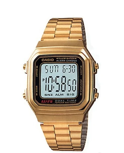 Casio A178WGA-1ADF Unisex Kol Saati-170