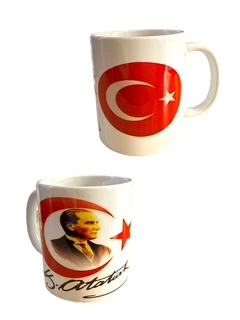 Kitabınıal.Com Kupa Bardak – Atatürk & Bayrak (1 Adet) - Resim 3