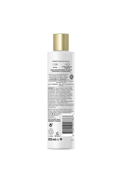 Pantene Pro-V Bond Repair Şampuan Yıpranmış Saçlar İçin 250 ml - Resim 8